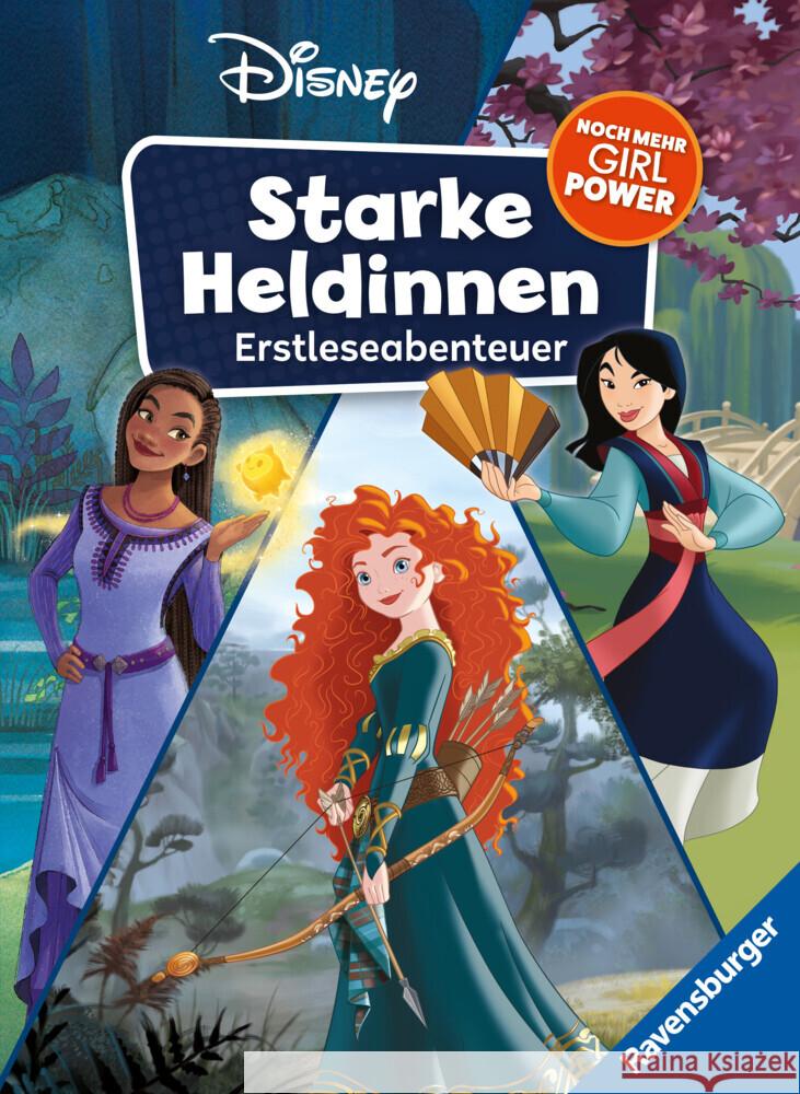 Disney - Starke Heldinnen - Noch mehr Girl Power. Erstleseabenteuer Neubauer, Annette 9783473498208 Ravensburger Verlag - książka
