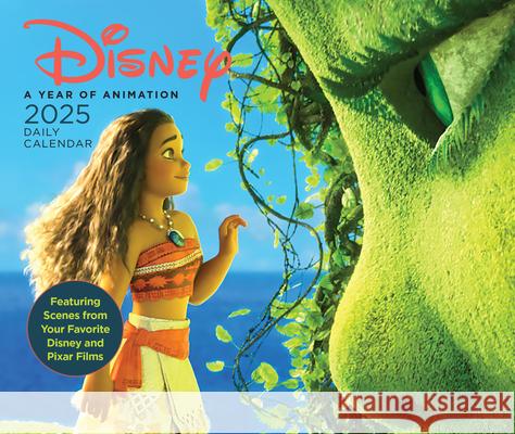 Disney A Year of Animation 2025 Daily Calendar Chronicle Books 9781797228808 Chronicle Books - książka