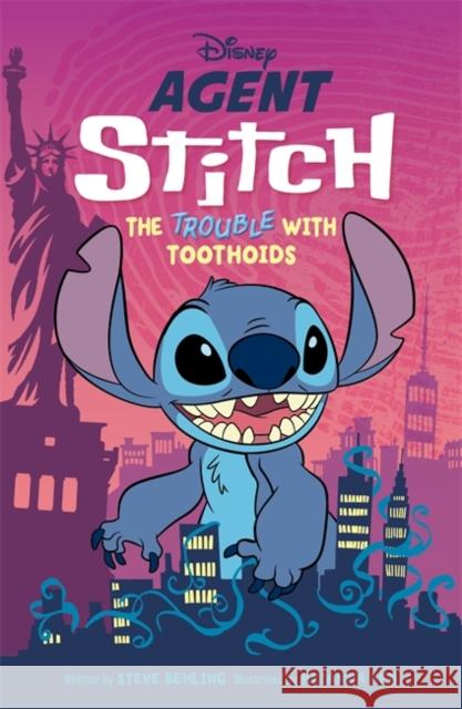 Disney: Agent Stitch: The Trouble with Toothoids Walt Disney 9781805851981 Bonnier Books Ltd - książka