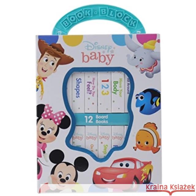 Disney Baby: 12 Board Books PI Kids 9781503734258 PHOENIX INTERNATIONAL - książka