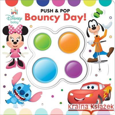 Disney Baby Jump Pounce Bounce Push & Pop P I Kids 9781503771833 Phoenix International Publications, Incorpora - książka