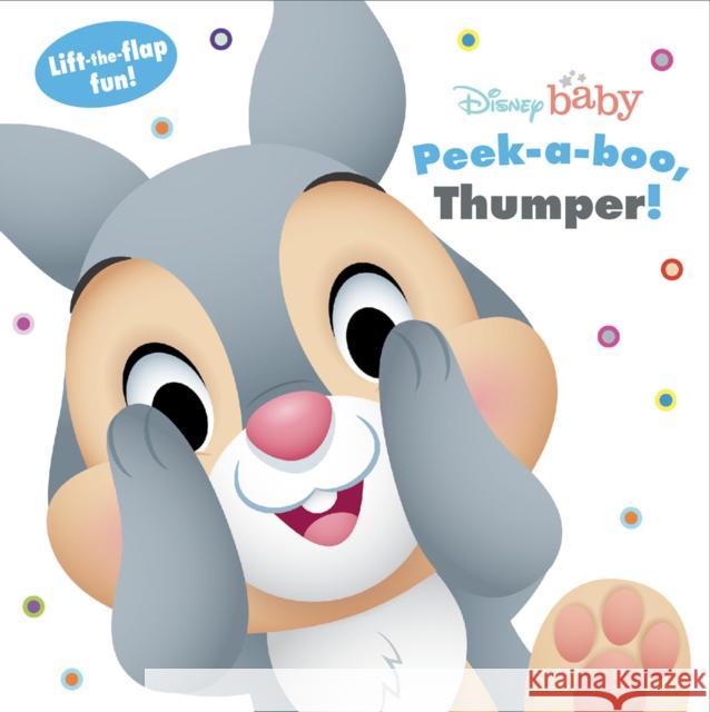 Disney Baby: Peek a Boo, Thumper! Disney Books 9781368092951 Disney Press - książka