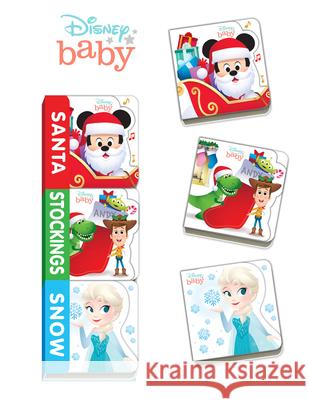 Disney Baby Santa, Stockings, Snow Disney Books                             Jerrod Maruyama 9781368064583 Disney Press - książka