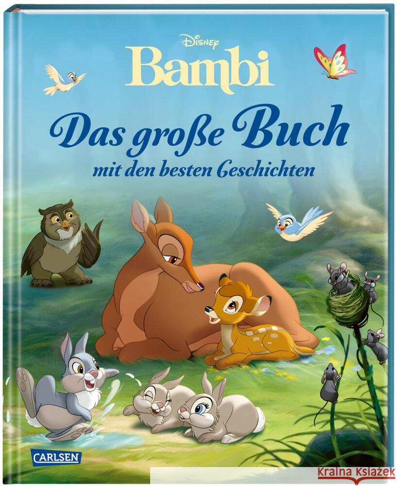 Disney: Bambi - Das große Buch mit den besten Geschichten Disney, Walt 9783551280688 Carlsen - książka