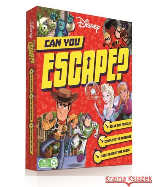 Disney: Can you Escape? Walt Disney 9781837713158 Bonnier Books Ltd - książka