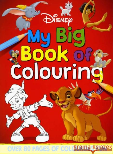 Disney Classics Mixed: My Big Book of Colouring Walt Disney 9781788102872 Igloo Books Ltd - książka