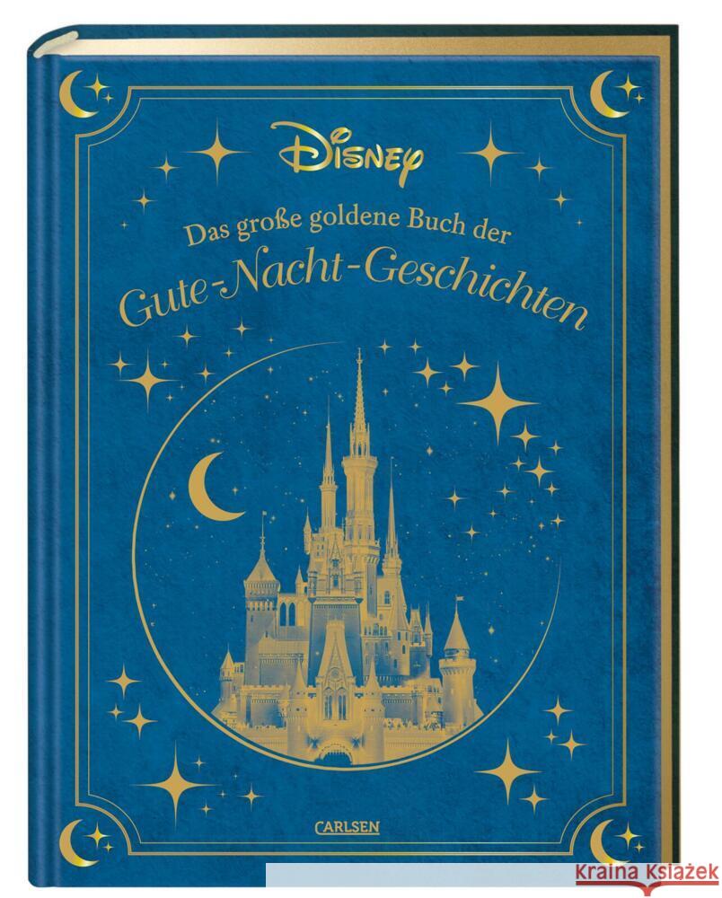 Disney: Das große goldene Buch der Gute-Nacht-Geschichten Disney, Walt 9783551280619 Carlsen - książka