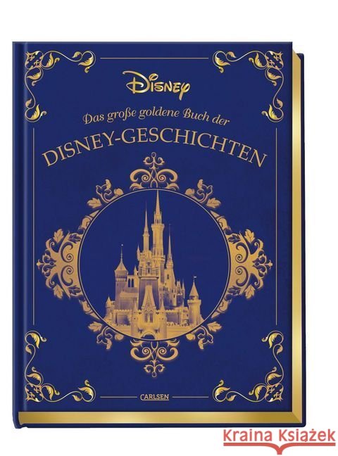 Disney: Das große goldene Buch der Disney-Geschichten : Zauberhaftes Vorlesebuch für die ganze Familie  9783551280299 Carlsen - książka