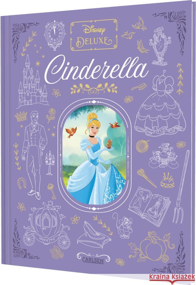 Disney: Disney: DISNEY DELUXE Cinderella Disney, Walt 9783551281296 Carlsen - książka