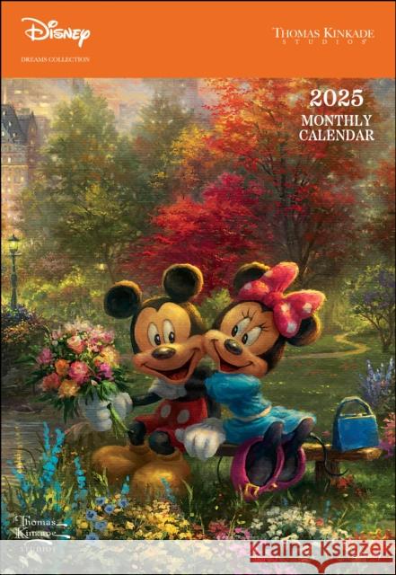 Disney Dreams Collection by Thomas Kinkade Studios: 12-Month 2025 Monthly Pocket Thomas Kinkade 9781524889050 Andrews McMeel Publishing - książka