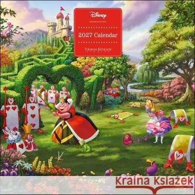 Disney Dreams Collection by Thomas Kinkade Studios 2027 Wall Calendar Thomas Kinkade 9798881609474 Andrews McMeel Publishing - książka