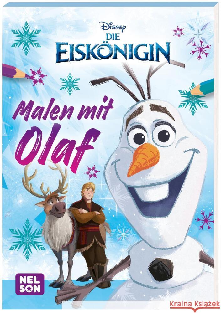 Disney Eiskönigin: Malspaß mit Olaf  9783845123615 Nelson - książka