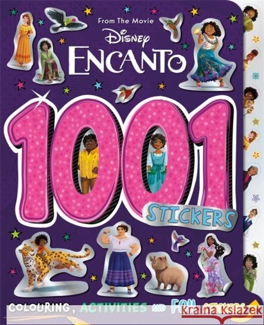 Disney Encanto: 1001 Stickers Walt Disney 9781803685908 Bonnier Books Ltd - książka