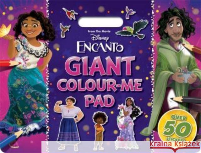 Disney Encanto: Giant Colour Me Pad Autumn Publishing 9781803687537 Bonnier Books Ltd - książka