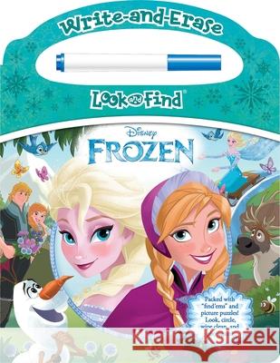 Disney Frozen: Write-And-Erase Look and Find: Write-And-Erase Look and Find Pi Kids 9781503747104 Phoenix International Publications, Inc - książka