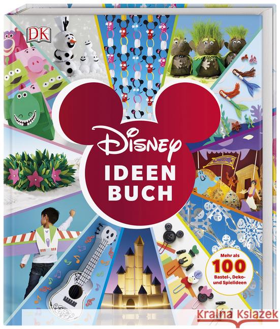 Disney Ideen Buch : Mehr als 100 Bastel-, Deko- und Spielideen Dowsett, Elizabeth 9783831036585 Dorling Kindersley - książka