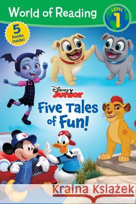 Disney Junior: Five Tales of Fun! Disney Book Group                        Disney Storybook Art Team 9781368019095 Disney Press - książka