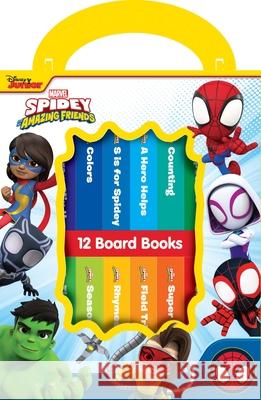 Disney Junior Marvel Spidey and His Amazing Friends: 12 Board Books Pi Kids 9781503766266 Phoenix International Publications, Incorpora - książka