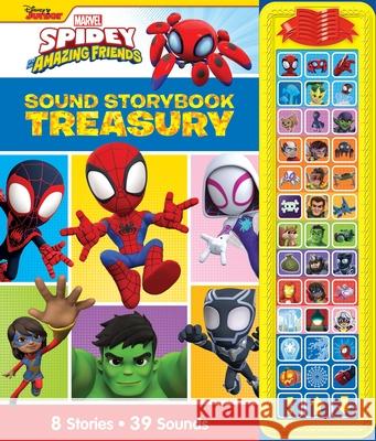 Disney Junior Marvel Spidey and His Amazing Friends: Sound Storybook Treasury PI Kids 9781503774698 Pi Kids - książka
