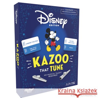 Disney Kazoo That Tune Ridley's Games 9781797246758 Ridley's Games - książka