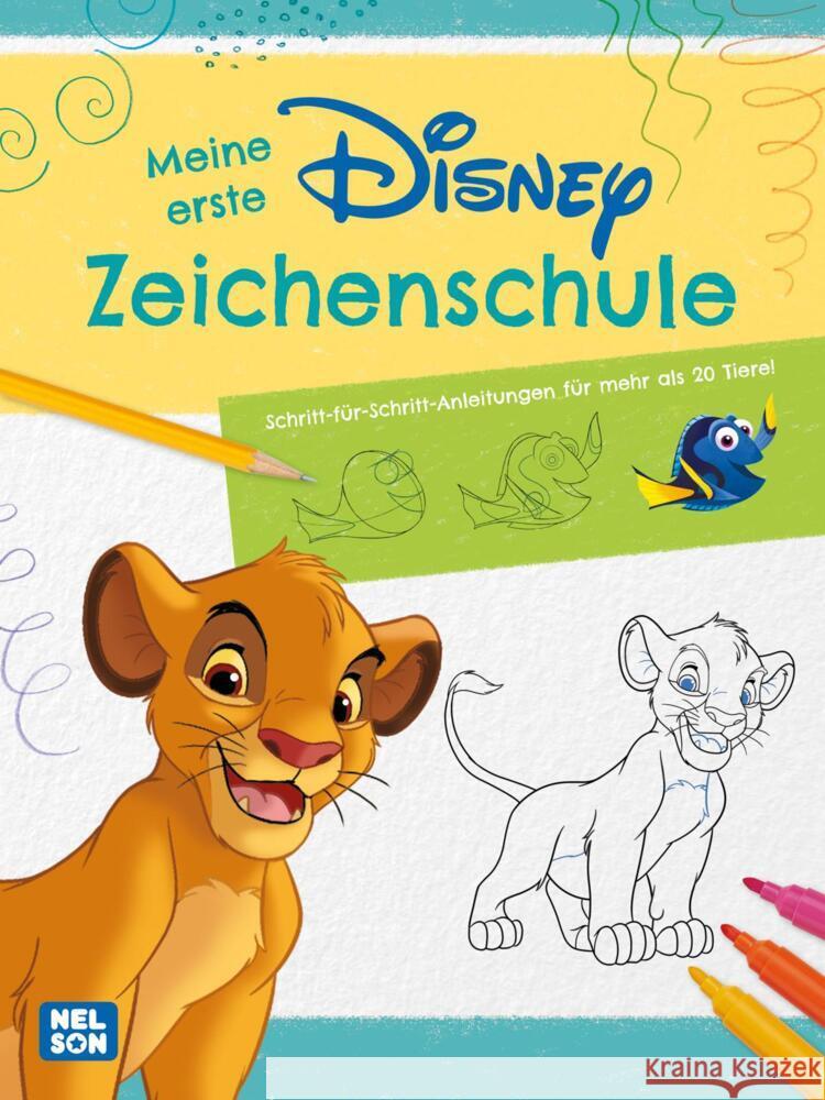 Disney Klassiker: Meine erste Zeichenschule  9783845125855 Nelson - książka