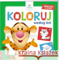 Disney Maluch. Koloruj Według Linii praca zbiorowa 9788325345624 Ameet - książka