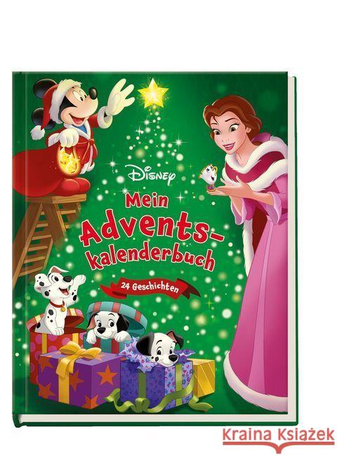 Disney: Mein Adventskalenderbuch : 24 Geschichten  9783845110561 Nelson - książka