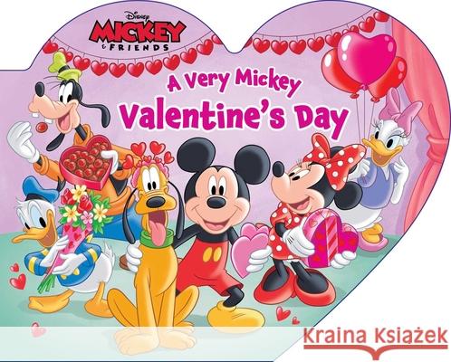 Disney Mickey & Friends: A Very Mickey Valentine's Day Dienesa Le Fernando Guell 9780794454258 Studio Fun International - książka