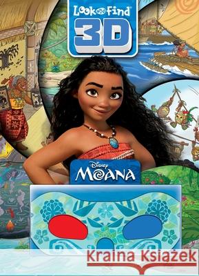 Disney Moana Look And Find 3D Pi Kids                                  Art Mawhinney Disney Storybook Art Team 9781503767645 Pi Kids - książka