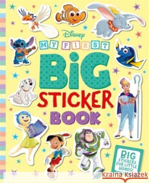 Disney: My First Big Sticker Book Walt Disney 9781803687131 Bonnier Books Ltd - książka