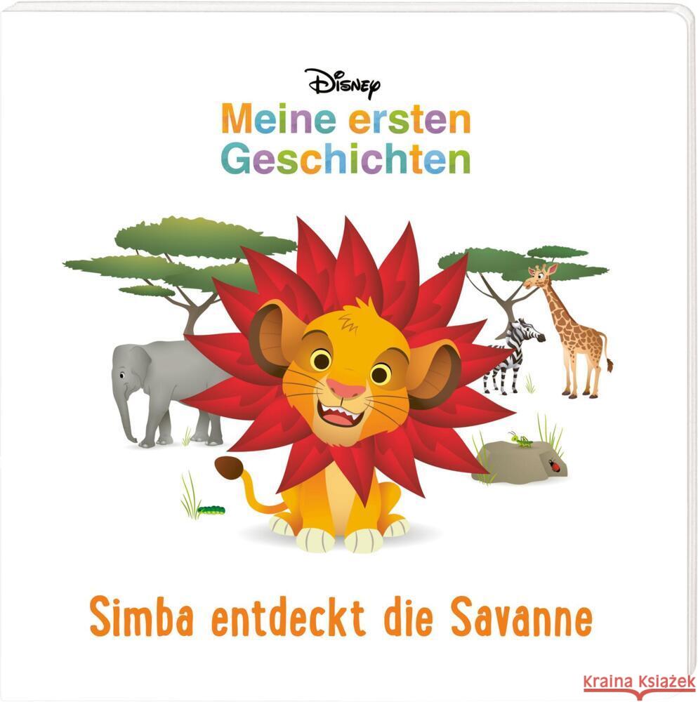Disney Pappenbuch: Simba entdeckt die Savanne  9783845123639 Nelson - książka
