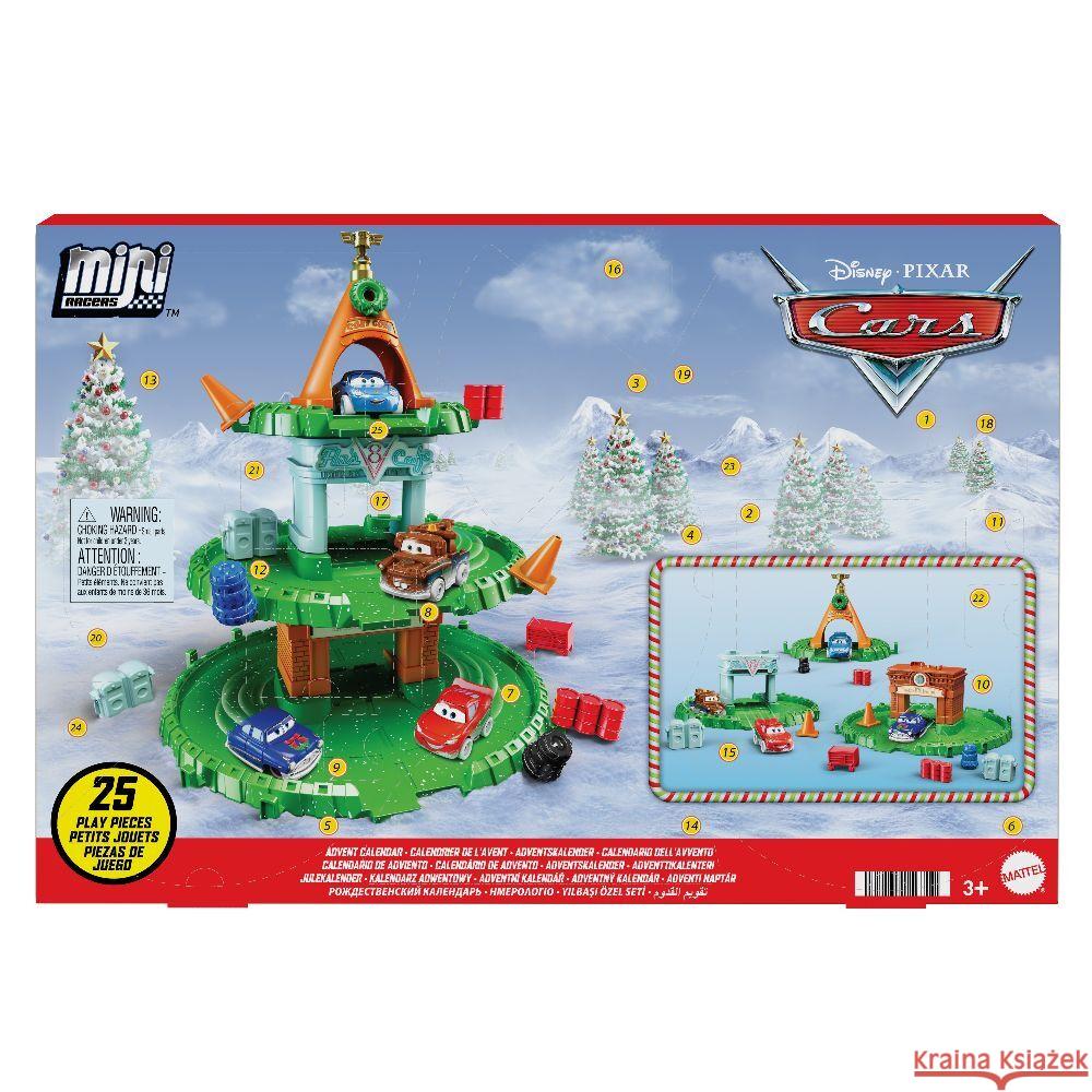 Disney Pixar Cars Minis Advend Calendar  0194735156719 Mattel - książka