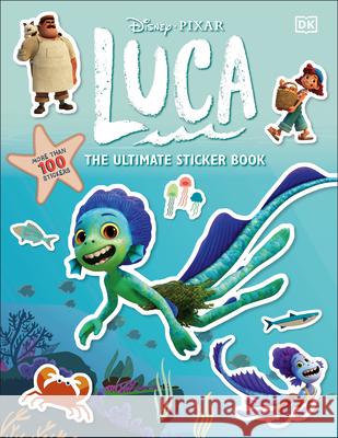 Disney Pixar Luca Ultimate Sticker Book DK 9780744041279 DK Publishing (Dorling Kindersley) - książka