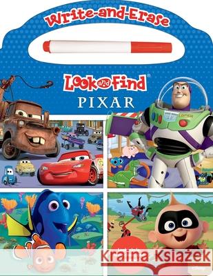 Disney Pixar: Write-And-Erase Look and Find Pi Kids 9781503758476 Pi Kids - książka