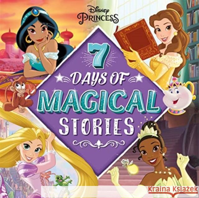 Disney Princess: 7 Days of Magical Stories Walt Disney 9781837714100 Bonnier Books Ltd - książka