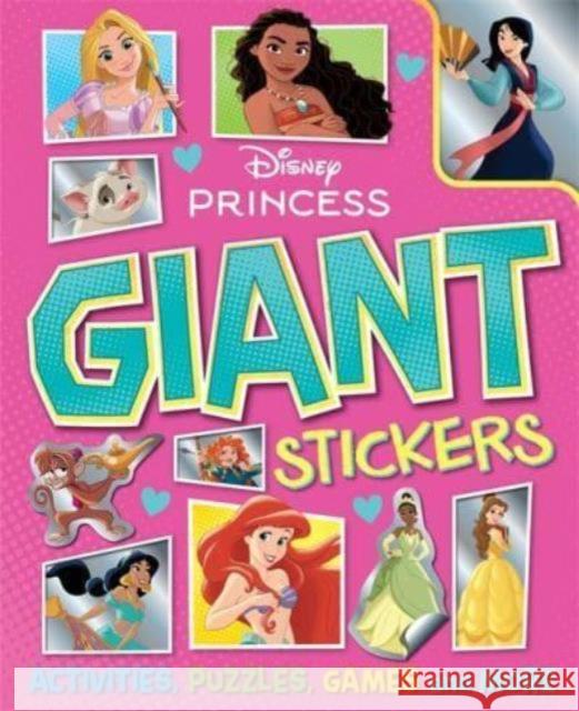 Disney Princess: Giant Stickers Walt Disney 9781837951338 Bonnier Books Ltd - książka