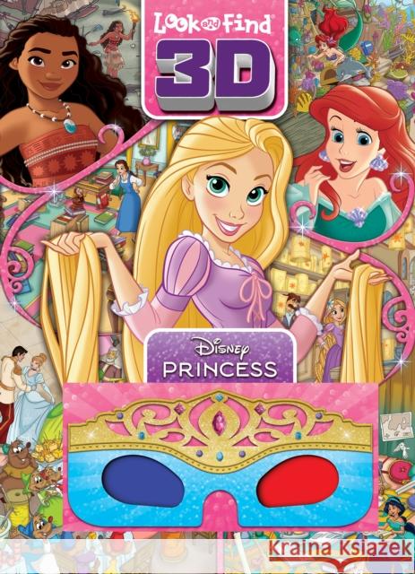 Disney Princess: Look and Find 3D PI Kids 9798384600374 Pi Kids - książka