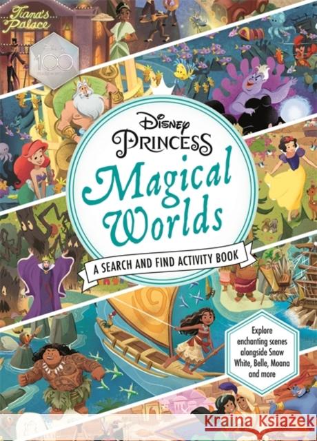 Disney Princess: Magical Worlds Search and Find Activity Book Walt Disney Company Ltd. 9781800785625 Bonnier Books Ltd - książka