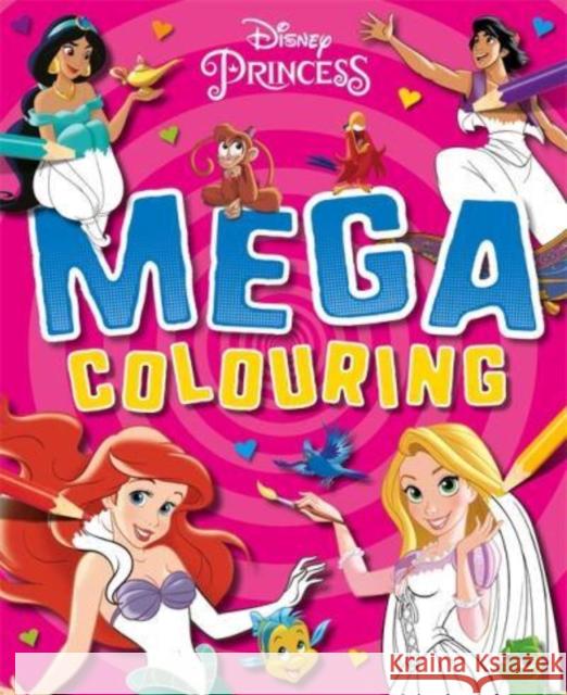 Disney Princess: Mega Colouring Autumn Publishing 9781801082655 Bonnier Books Ltd - książka