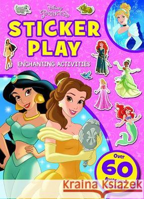 Disney Princess: Sticker Play Enchanting Activities  9781788106405 Bonnier Books Ltd - książka