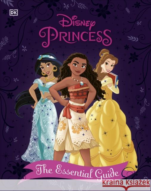 Disney Princess The Essential Guide New Edition Victoria Saxon   9780241389171 Dorling Kindersley Ltd - książka