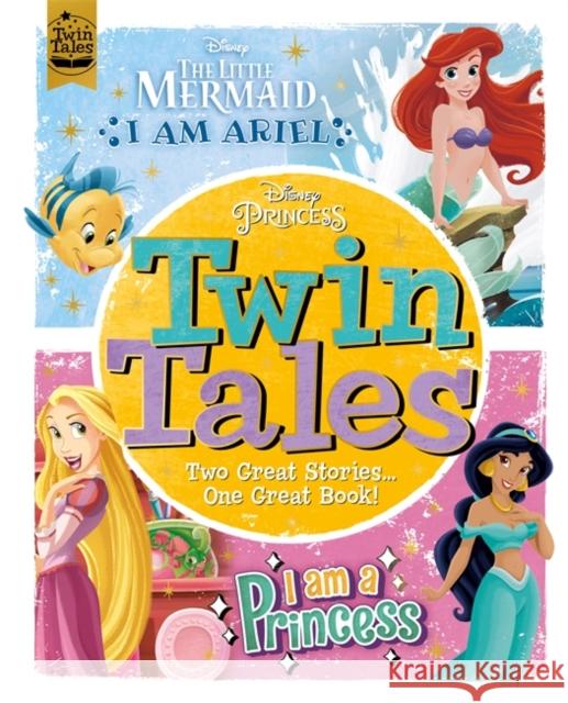 Disney Princess: Twin Tales: I am Ariel/I Am a Princess Autumn Publishing 9781800223202 Bonnier Books Ltd - książka