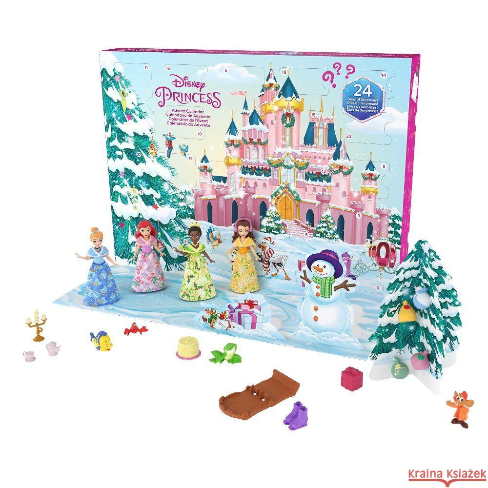 Disney Prinzessin Adventskalender  0194735121236 Mattel - książka