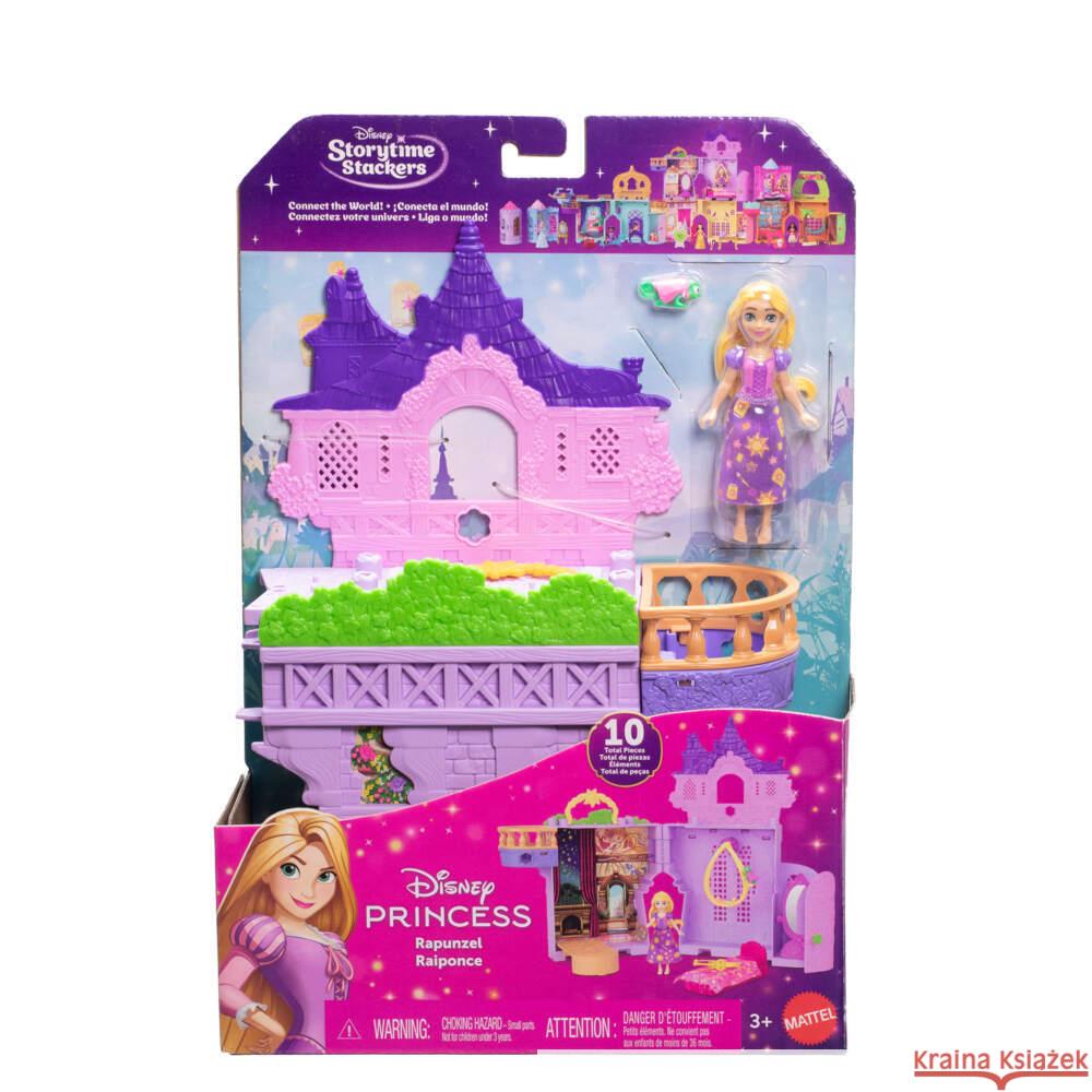 Disney Prinzessin Kleine Puppen Rapunzel Stacking Castle  0194735288670 Mattel - książka