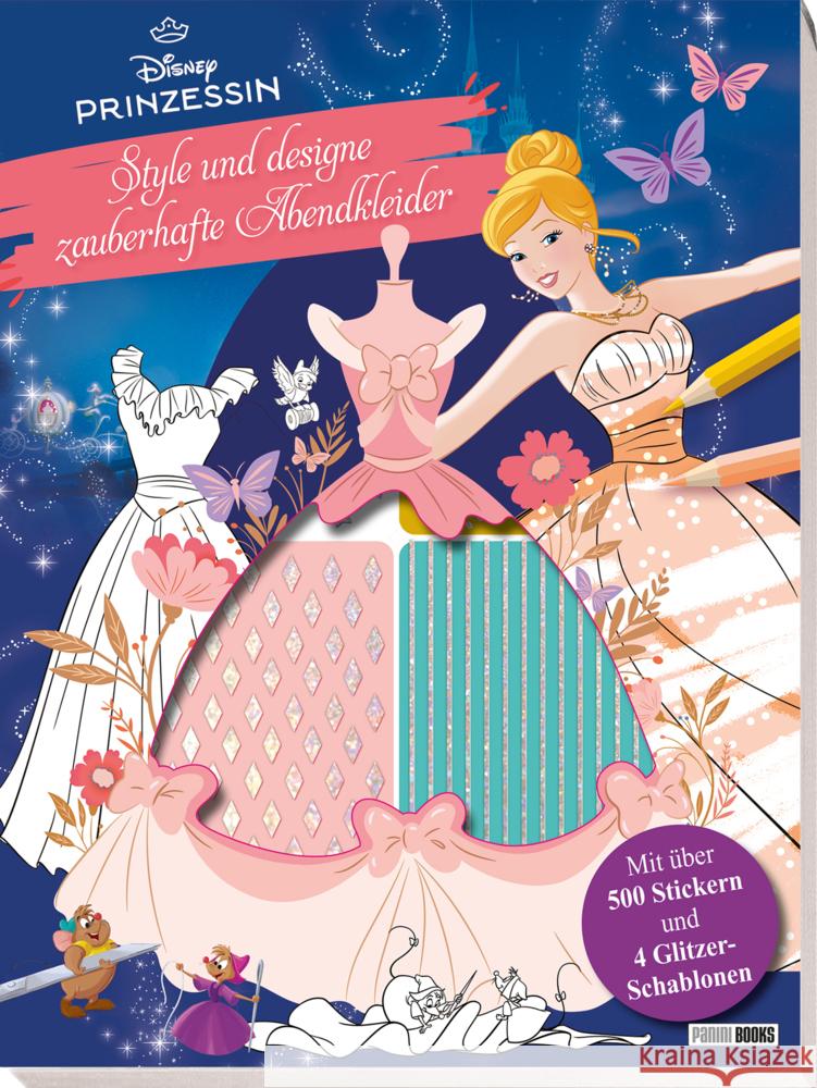 Disney Prinzessin: Style und designe zauberhafte Abendkleider Disney 9783833245923 Panini Books - książka