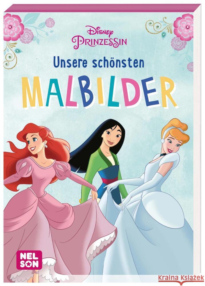 Disney Prinzessin: Unsere schönsten Malbilder  9783845122311 Nelson - książka
