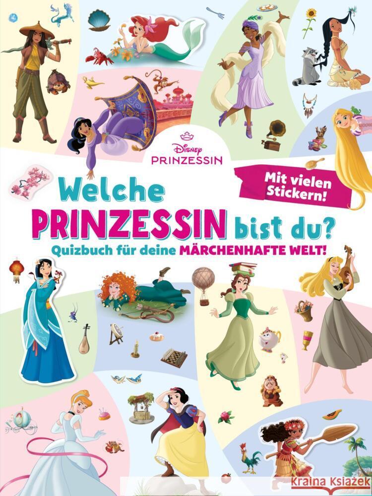 Disney Prinzessin: Welche Prinzessin bist du?  9783845128900 Nelson - książka