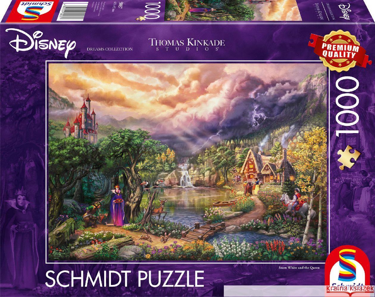 Disney, Snow White and the Queen Kinkade, Thomas 4001504580377 Schmidt Spiele - książka