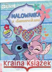 Disney Stitch. Malowanka z diamencikami Opracowanie Zbiorowe 9788325347239 Ameet - książka