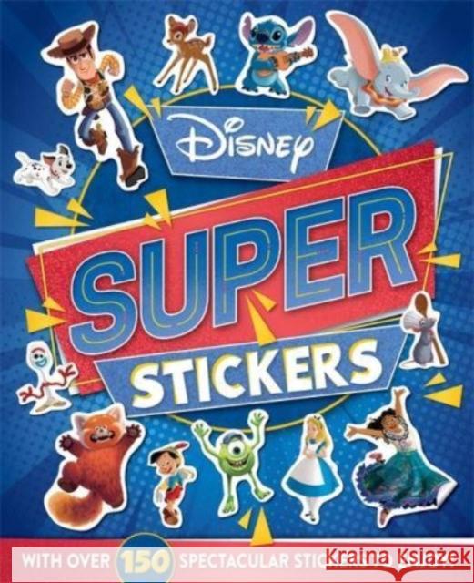 Disney: Super Stickers Walt Disney 9781837950157 Bonnier Books Ltd - książka